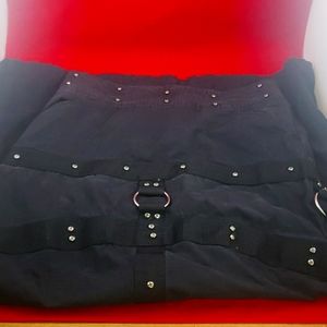 Industrial Black Skirt